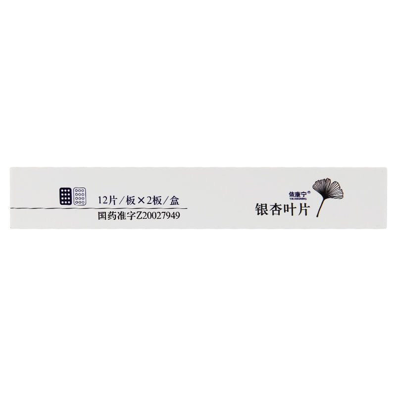 Yangtze River Ginkgo Leaf Tablets 24 Tablets - HK MATSUKIYO