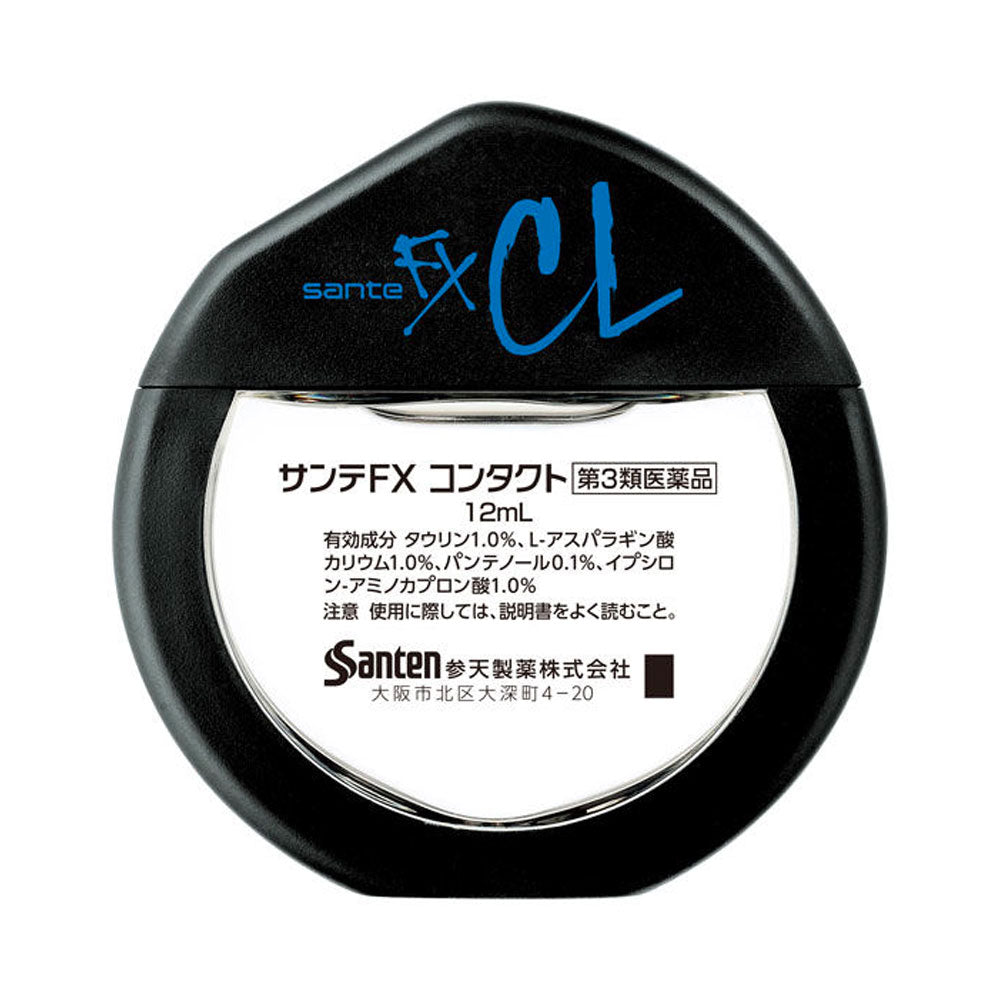 SANTEN FX CL EYEDROPS CONTACT LENSES 12ML - HK MATSUKIYO
