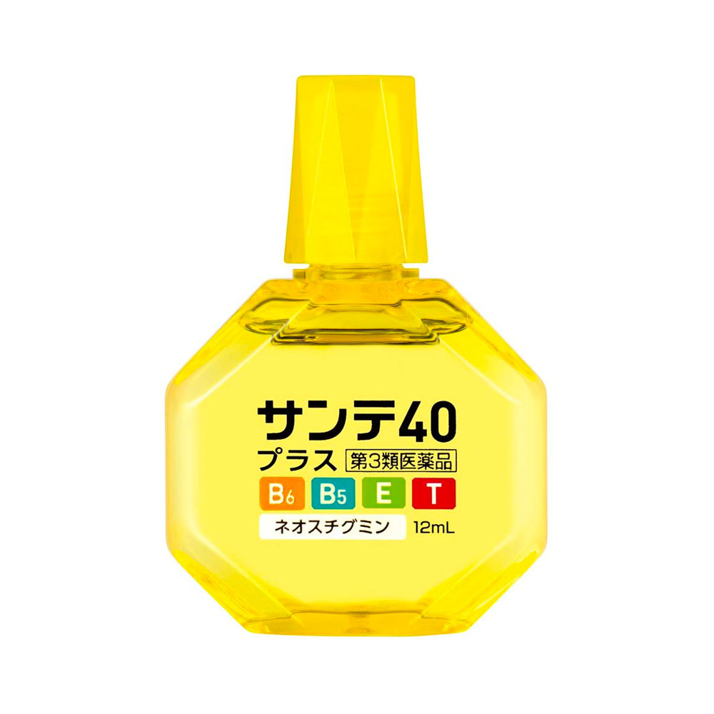 SANTEN SANTE 40 PLUS EYE DROPS FOR TIRED AND BLEARY EYES 12ML - HK MATSUKIYO