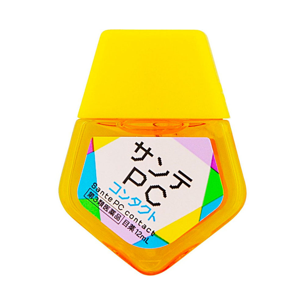 SANTEN SANTE PC CONTACT BLUE LIGHT EYE DROPS 12ML - HK MATSUKIYO