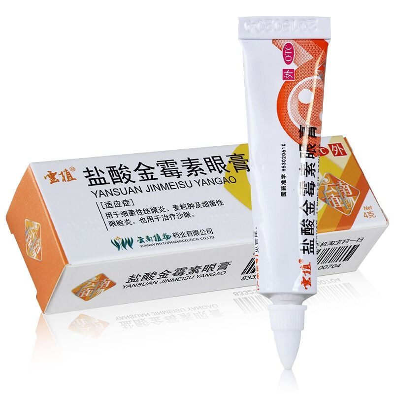 Chlortetracycline Hydrochloride Eye Ointment 4g - HK MATSUKIYO