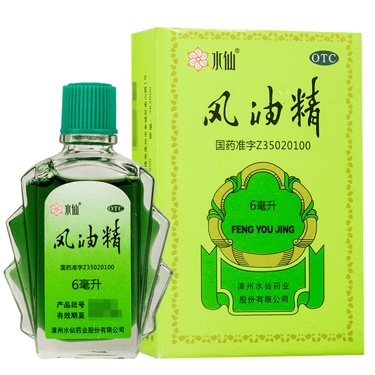Shuixian Fengyoujing Essential Balm 6ml for Headache and Itch Relief ￼
