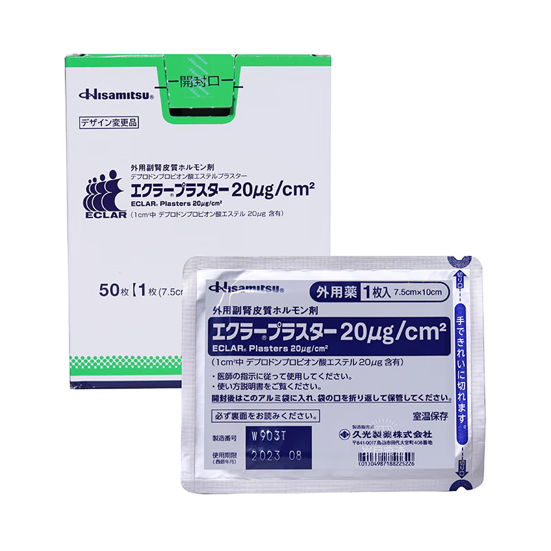 Hisamitsu ECLAR 20 µg/cm² Single Patch – Topical Pain Relief