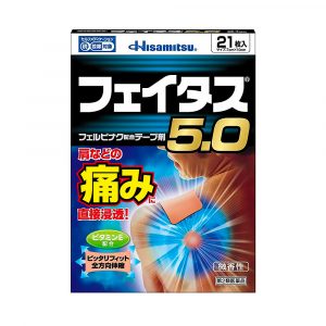 HISAMITSU FEITASU 5.0 RELIEF PATCHES COLD 20 SHEETS - HK MATSUKIYO