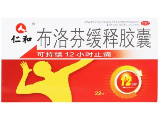 RENHE IBUPROFEN PAIN RELIEF TABLETS (22 COUNT) - HK MATSUKIYO