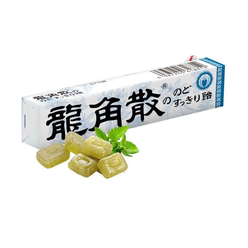 Ryukakusan Herbal Throat Lozenges – Mint Flavor – 10 Lozenges / 42g - HK MATSUKIYO