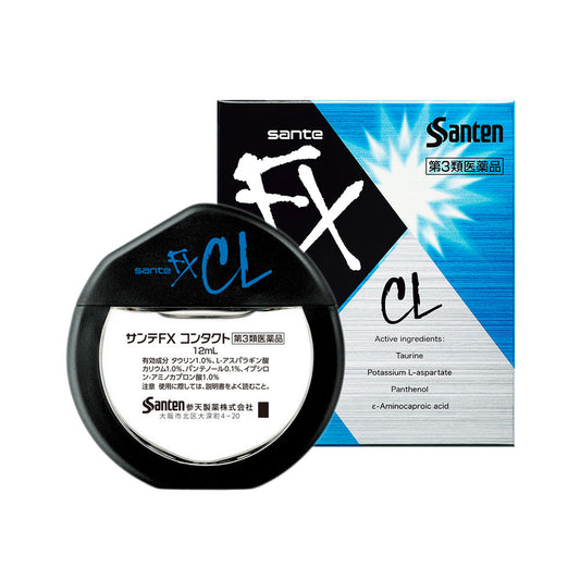 SANTEN FX CL EYEDROPS CONTACT LENSES 12ML - HK MATSUKIYO