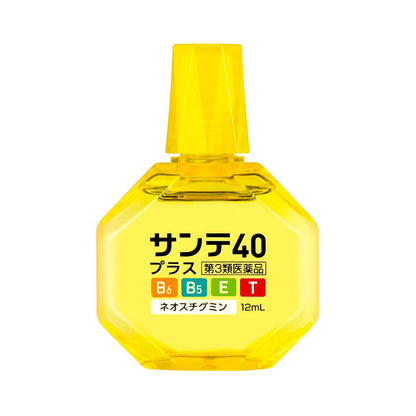 SANTEN SANTE 40 PLUS EYE DROPS FOR TIRED AND BLEARY EYES 12ML - HK MATSUKIYO
